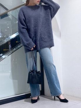 「フォックスファー」｜nana.さん（レディース・158cm）の秋コーディネート