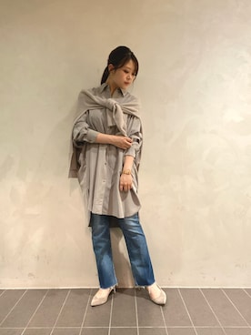 「ヤヌーク」｜nana.さん（レディース・159cm）の秋コーディネート