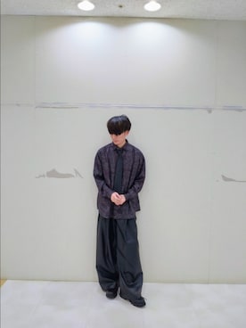 「tk.TAKEO KIKUCHI（ティーケータケオキクチ）のアイテム（シューズ）」を使った、kenguchiさん（メンズ・170cm）の秋コーディネート