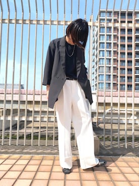 kenguchiさん（メンズ・170cm）の春コーディネート