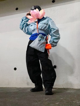 「ANNA SUI NYC（アナ スイ エヌ ワイ シー）のアイテム」を使った、硝煙❤️‍🩹さん（レディース・165cm）の春コーディネート