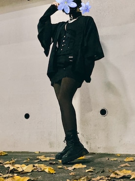 「アイテム（水着/着物・浴衣）」を使った、硝煙❤️‍🩹さん（レディース・165cm）の秋コーディネート