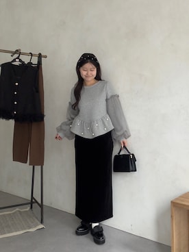 MIOさん（レディース・158cm）の秋コーディネート