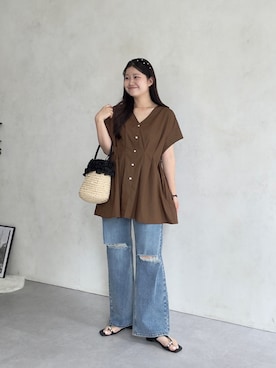 MIOさん（レディース・158cm）の夏コーディネート