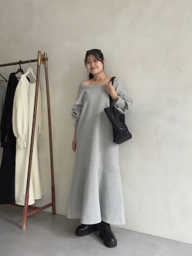 MIOさん（レディース・158cm）の秋コーディネート