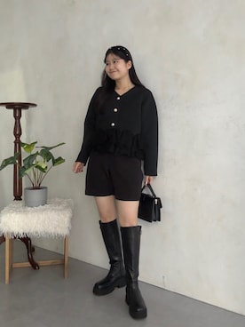 MIOさん（レディース・158cm）の冬コーディネート