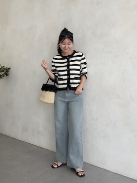 「prose verse（プロズヴェール）のアイテム」を使った、MIOさん（レディース・158cm）の冬コーディネート