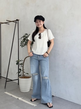 MIOさん（レディース・158cm）の夏コーディネート