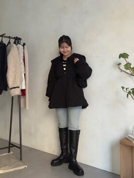 MIOさん（レディース・158cm）の秋コーディネート