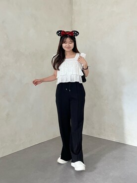 「prose verse（プロズヴェール）のアイテム」を使った、MIOさん（レディース・158cm）の夏コーディネート