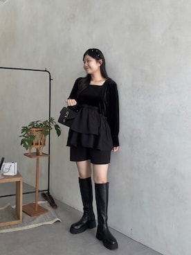 MIOさん(レディース・158cm)の冬コーディネート