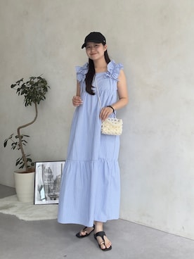 MIOさん（レディース・158cm）の夏コーディネート