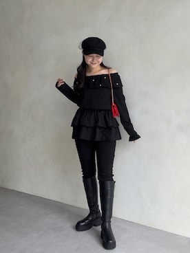 MIOさん(レディース・158cm)の冬コーディネート