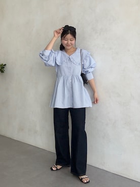 「prose verse（プロズヴェール）のアイテム」を使った、MIOさん（レディース・158cm）の冬コーディネート