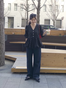 MIOさん（レディース・158cm）の春コーディネート