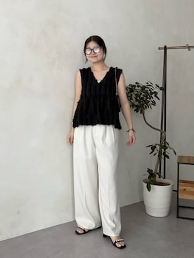 MIOさん(レディース・158cm)の夏コーディネート