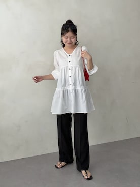 MIOさん（レディース・158cm）の春コーディネート