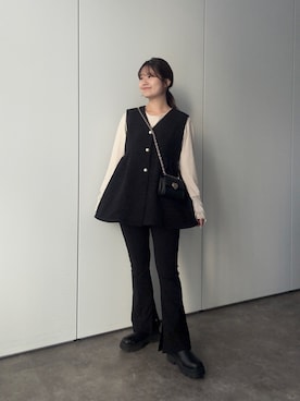 MIOさん(レディース・158cm)の秋コーディネート