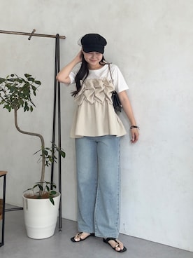 MIOさん(レディース・158cm)の夏コーディネート