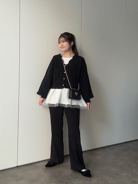 「アイテム（パンプス）」を使った、MIOさん（レディース・158cm・20代）の冬コーディネート