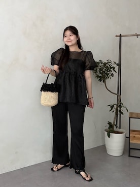 MIOさん(レディース・158cm)の夏コーディネート