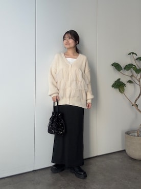 MIOさん（レディース・158cm）の冬コーディネート