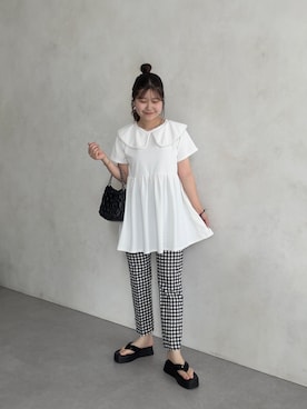 MIOさん（レディース・158cm）の夏コーディネート