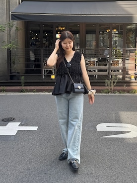 「prose verse（プロズヴェール）のアイテム」を使った、MIOさん（レディース・158cm）の夏コーディネート