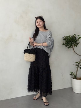 MIOさん（レディース・158cm）の春コーディネート