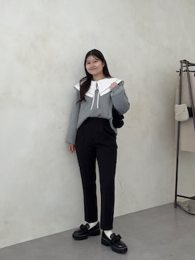 MIOさん（レディース・158cm）の秋コーディネート