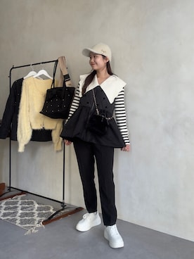 MIOさん（レディース・158cm）の秋コーディネート