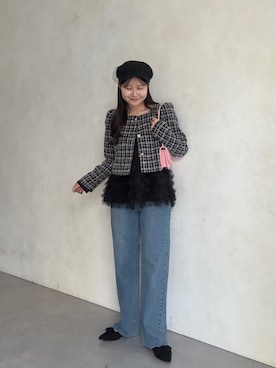 MIOさん（レディース・158cm）の冬コーディネート