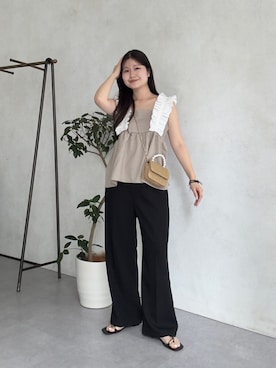MIOさん(レディース・158cm)の夏コーディネート
