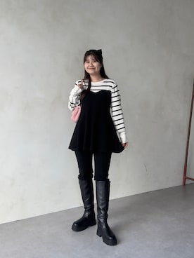 MIOさん（レディース・158cm）の秋コーディネート