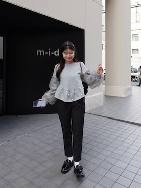 MIOさん（レディース・158cm）の秋コーディネート