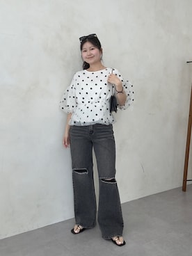 MIOさん（レディース・158cm）の春コーディネート