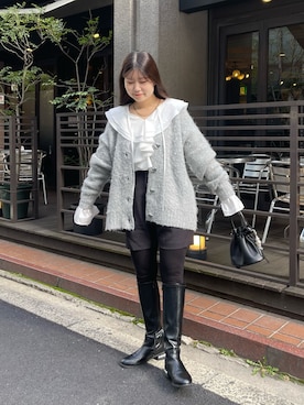 MIOさん（レディース・158cm）の冬コーディネート