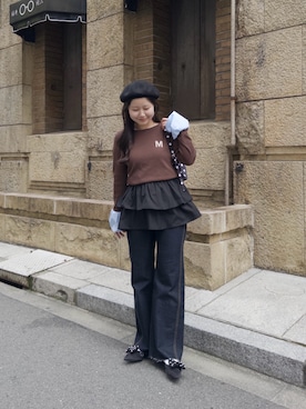 MIOさん(レディース・158cm)の冬コーディネート