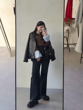 MIOさん(レディース・158cm)の冬コーディネート