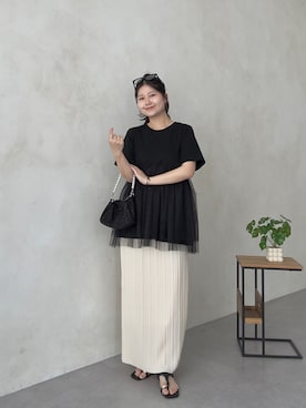 MIOさん(レディース・158cm)の夏コーディネート