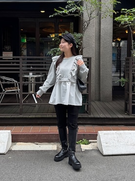 MIOさん（レディース・158cm）の秋コーディネート