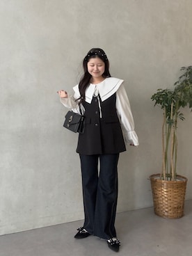 MIOさん（レディース・158cm）の秋コーディネート