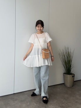 MIOさん（レディース・158cm・20代）の夏コーディネート