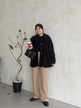 MIOさん（レディース・158cm）の秋コーディネート