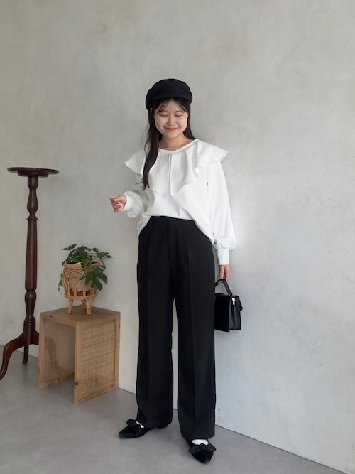 【希少】paloma wool ベロア ハイウエスト フレアパンツ マスタード系 希少】paloma wool ベロア ハイウエスト フレアパンツ