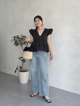 MIOさん(レディース・158cm)の夏コーディネート