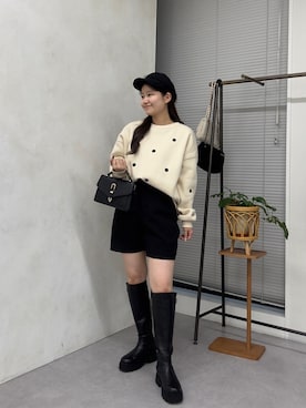 MIOさん(レディース・158cm)の冬コーディネート