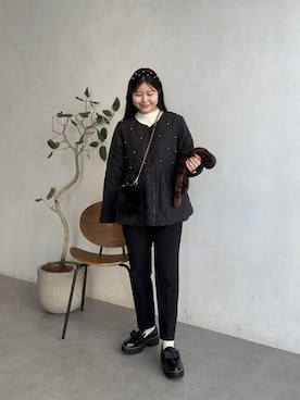 MIOさん（レディース・158cm）の秋コーディネート