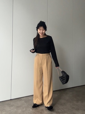 MIOさん（レディース・158cm）の秋コーディネート