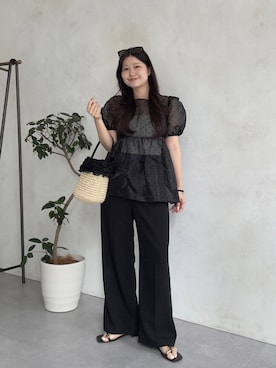 MIOさん(レディース・158cm)の夏コーディネート
